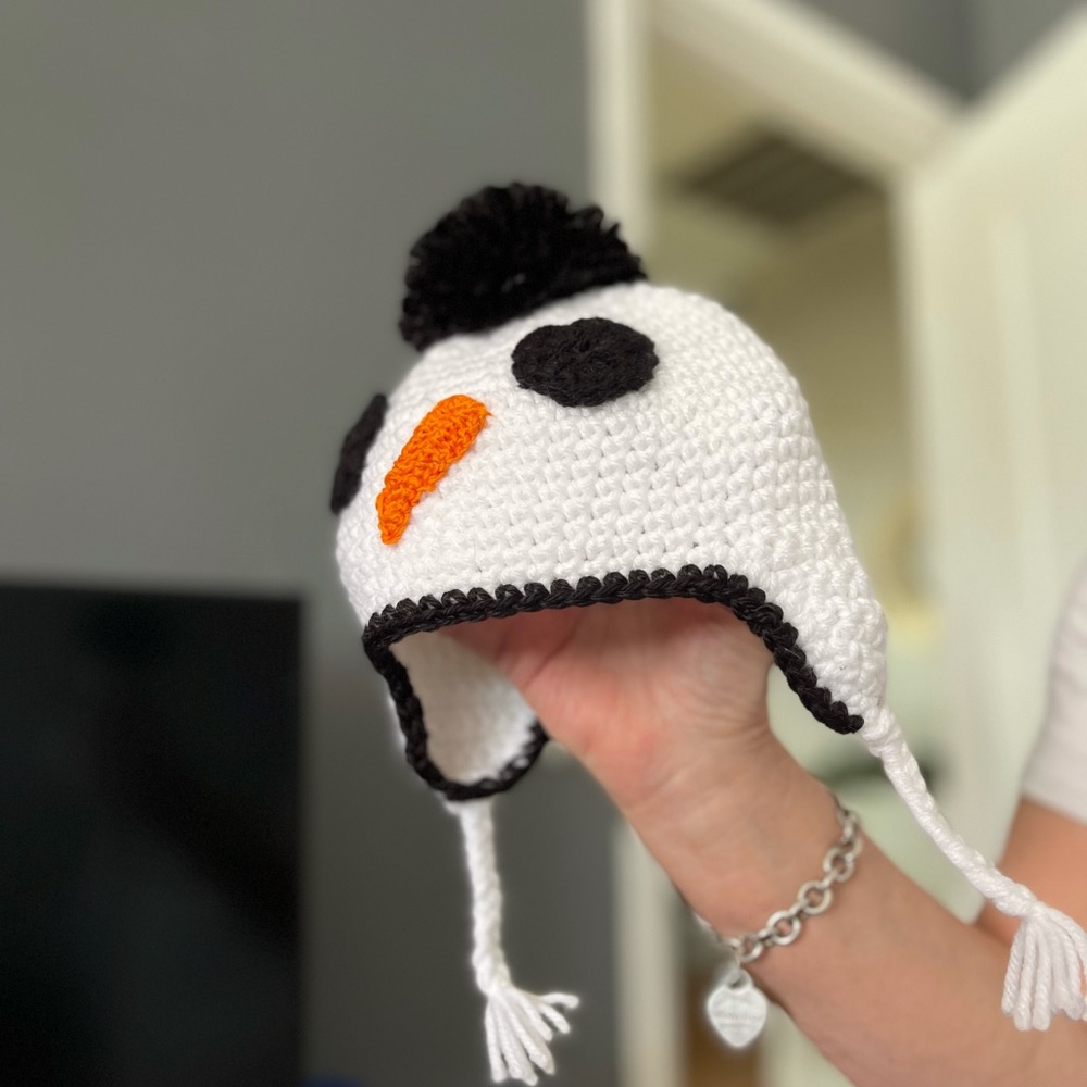 Handmade beanie for baby